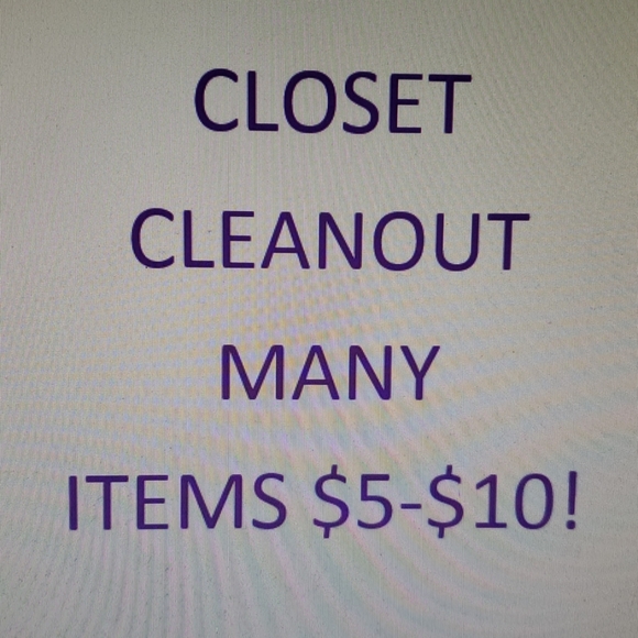 Other | Closet Cleanout | Poshmark